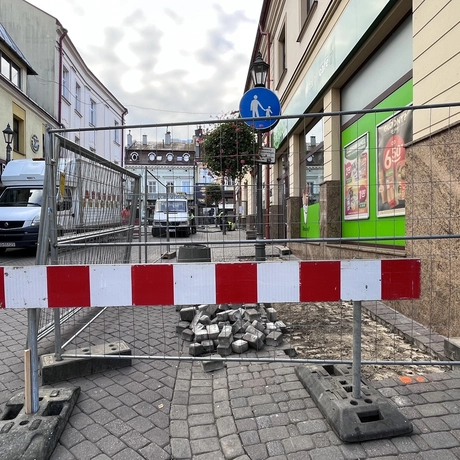 Przebudowa ul. Grunwaldzkiej [październik 2023] - fot 10